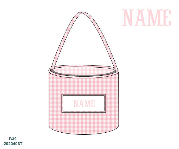PO9: Custom Smocked Halloween Bucket